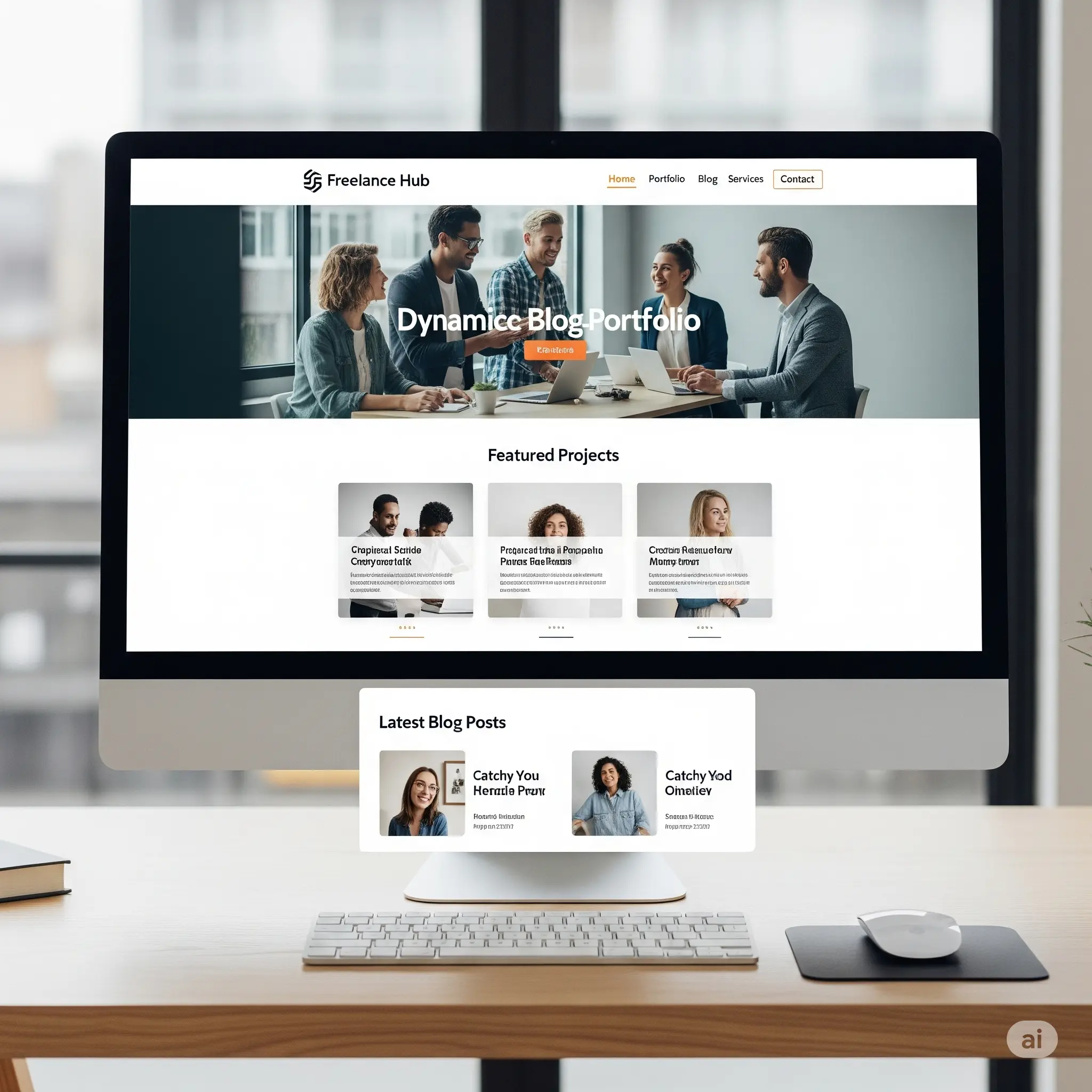 Portfolio Website Design for Freelancers USA